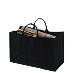 Sac à bûches Natureo noir