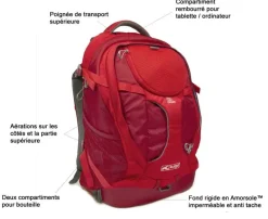 Sac à dos G-Train K9 rouge