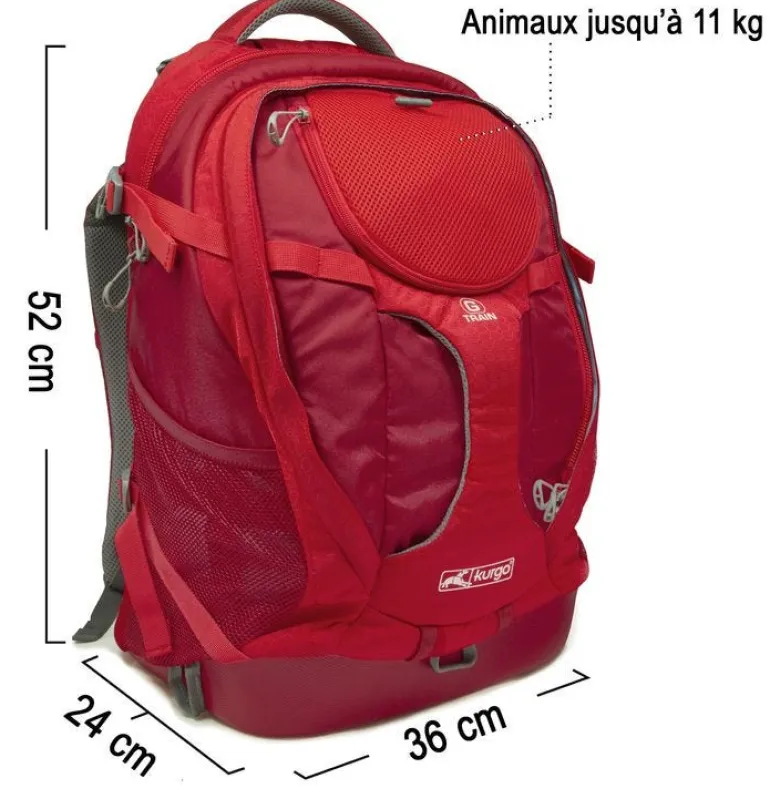 Sac à dos G-Train K9 rouge