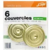 Sachet de 6 couvercles Familia Wiss Ø100mm LE PARFAIT