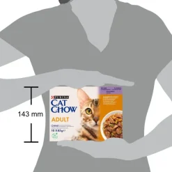 Sachet pour chat adulte Agneau/Haricots verts 10x85g