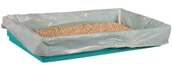 Sacs de protection pour bac à litière chat 43x30cm (x12)