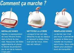 Sacs à litière filtrant Kivis XL (x6)