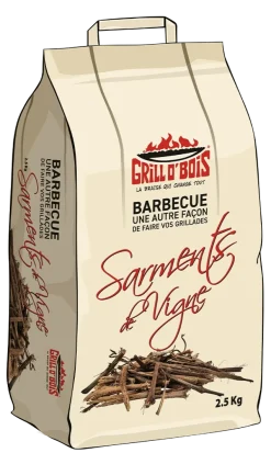 Sarment de vigne 20L GRILL O'BOIS