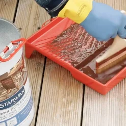 Saturateur bois extérieur teinte teck 1L STARWAX