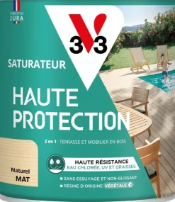 Saturateur terrasse bois haute protectionnaturel 0,75L V33