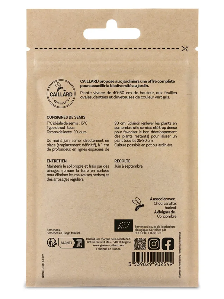 Sauge Officinale Bio 2g CAILLARD