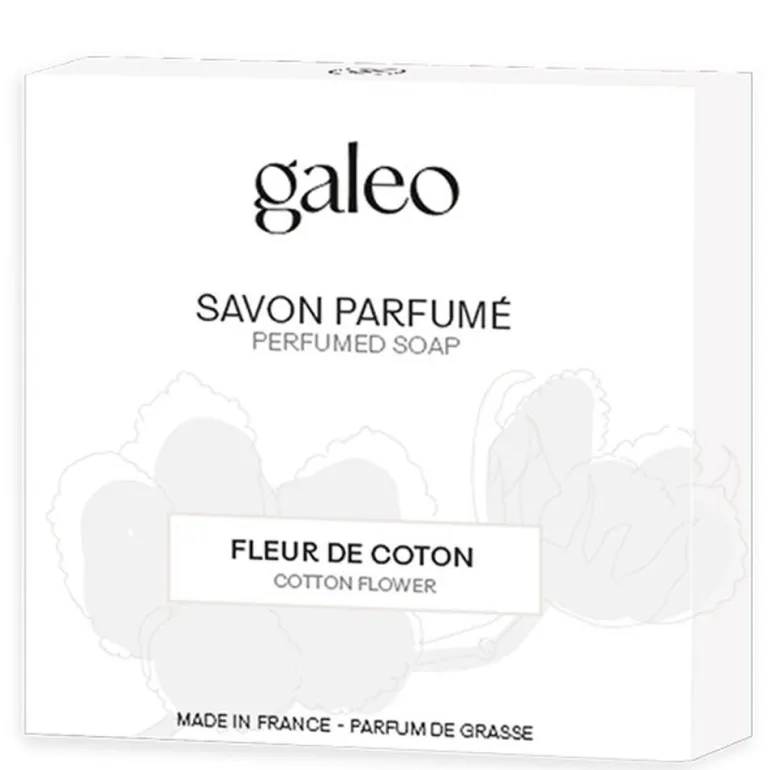 Savon 100 gr fleur de coton GALEO