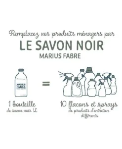 Savon noir liquide à l'huile d'olive 500 ml MARIUS FABRE