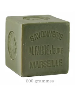 Savon de Marseille cube 600 g huile d'olive MARIUS FABRE