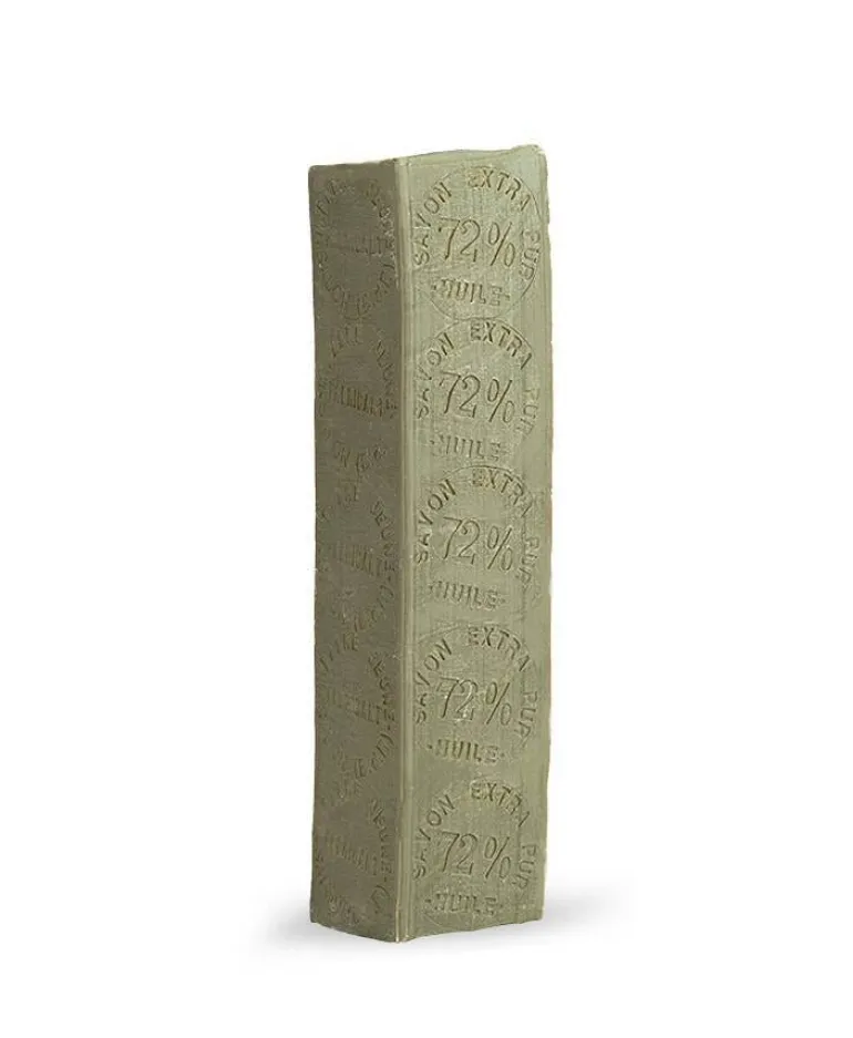 Savon de Marseille à l'huile d'olive 72% en tranche 1kg