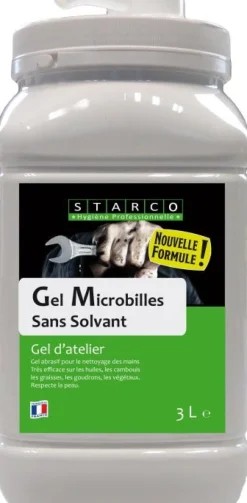 Savon gel microbilles sans solvant 3L STARCO