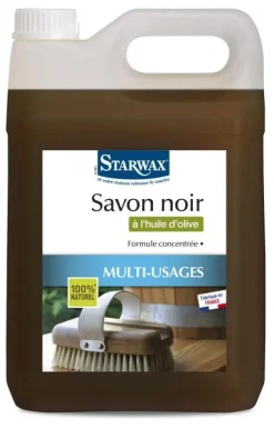 Savon noir à l'huile d'olive concentré bouteille 5L