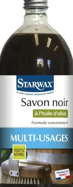 Savon noir à l'huile d'olive concentré bouteille 1L