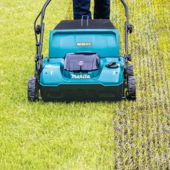 Scarificateur XGT 40V 4Ah 380mm + batterie + chargeur MAKITA