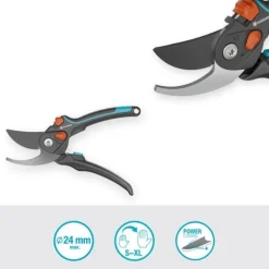 Sécateur PremiumCut Pro Flex pour bois vert bypass Ø24mm