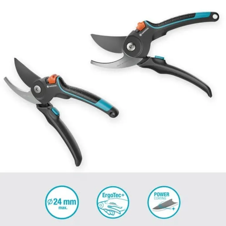 Sécateur PremiumCut Pro lames franches r4mm GARDENA