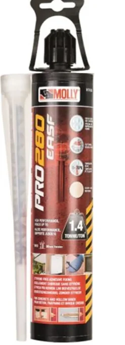 Scellement chimique Pro280 Easf ton pierre 300 ml MOLLY