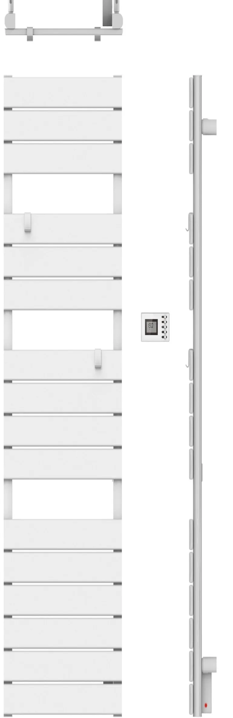 Sèche-serviettes sec avec thermostat déporté 750 W
