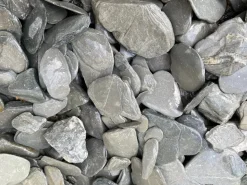 Schiste gris tambouriné 30/60 filet 20kg