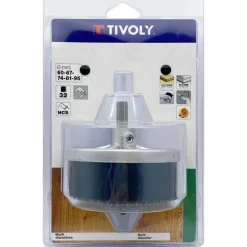 Scie cloche HCS multi-lames Ø60-67-74-81-95mm TIVOLY
