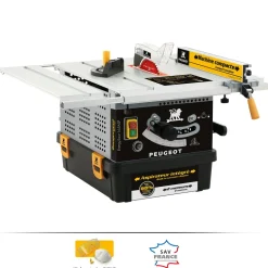 Scie de table avec aspirateur PEUGEOT OUTILLAGE