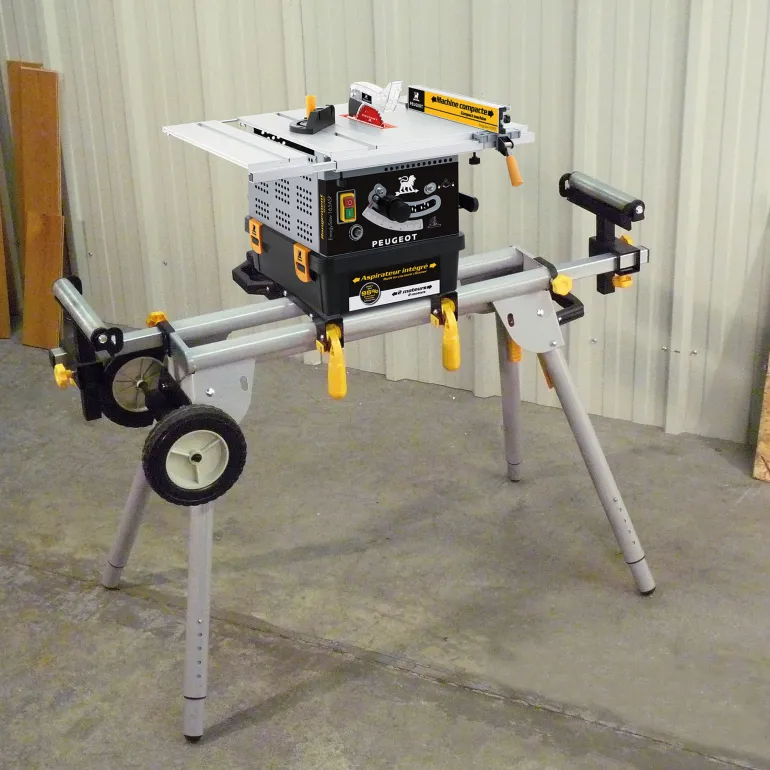 Scie de table avec aspirateur PEUGEOT OUTILLAGE