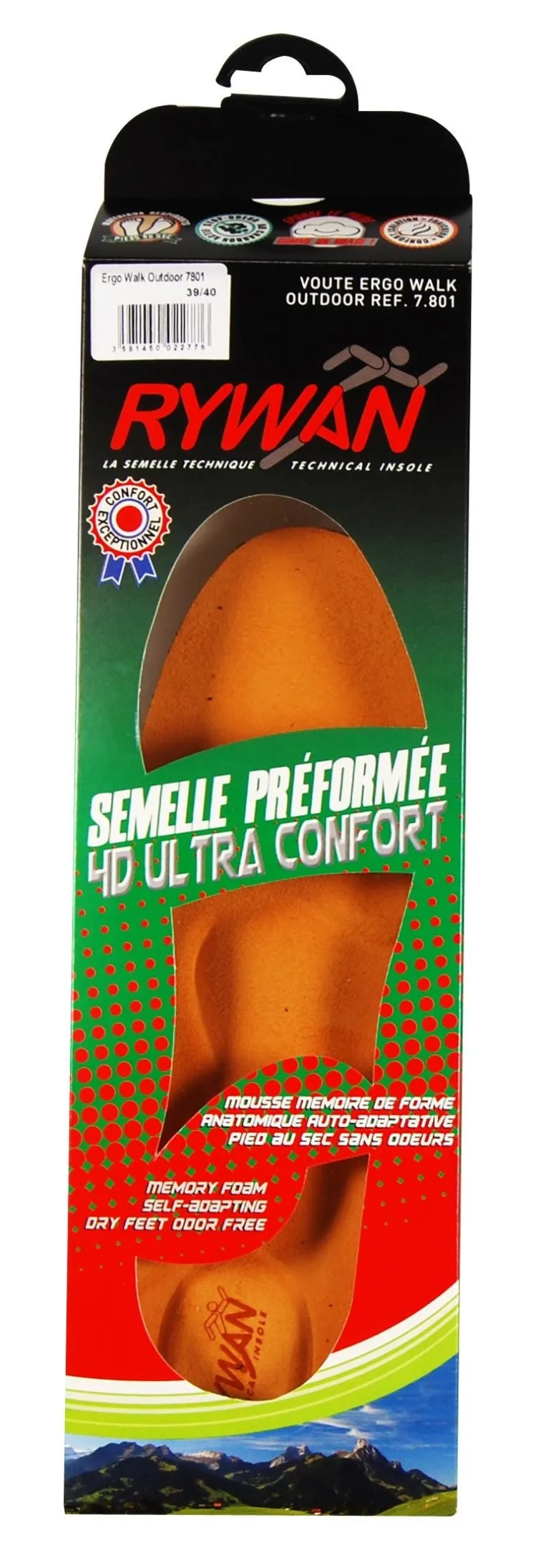 Semelle Voute préformée ERGO WALK