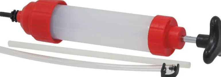Seringue à huile PVC graduée 350 ml