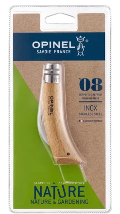 Serpette-greffoir n°08 inox OPINEL