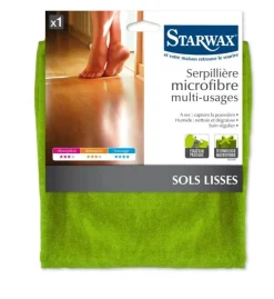 Serpillière microfibre multi-usages STARWAX
