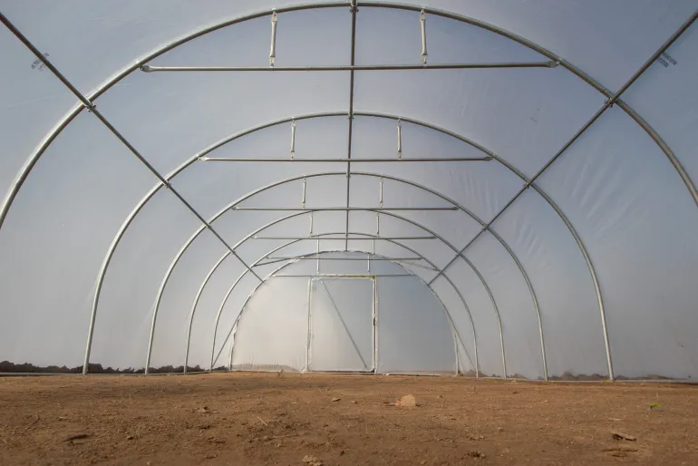 Serre Tunnel Tulipe Haute montagne 5x8m (40m²)