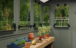 Serre de rempotage Potting Shed résine vert 4,6 m² KETER