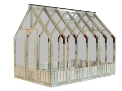 Serre en bois blanc traité Emilia 8,20 m²