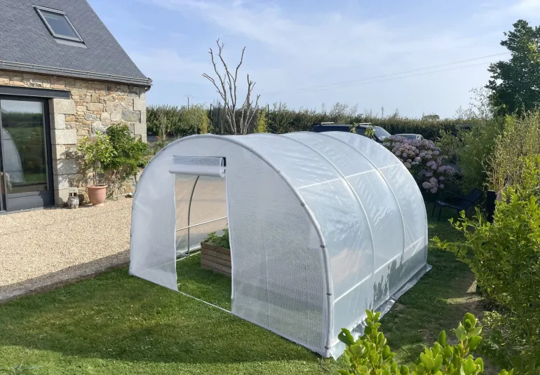 Serre tunnel de jardin Lina 3x3m (9 m²)