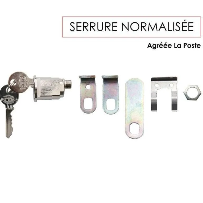 Serrure agréée PTT normalisée La Poste RENZ