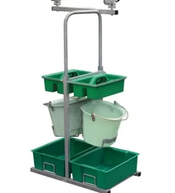 Servante suspendue + seau 16L
