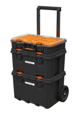 Servante transportable 3-en-1 Stackn'Roll Worx KETER