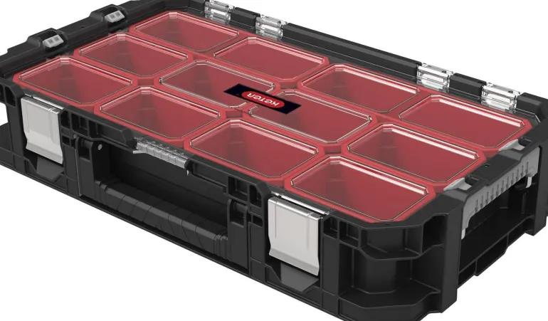 Servante transportable mobile connect + organiseur noir