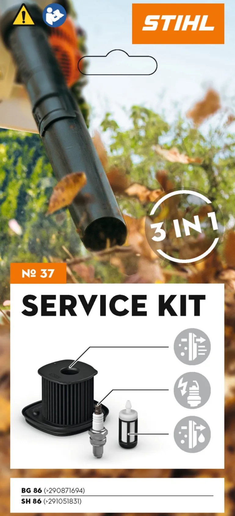 Service kit 37 pour BG 86 et SH 86 STIHL