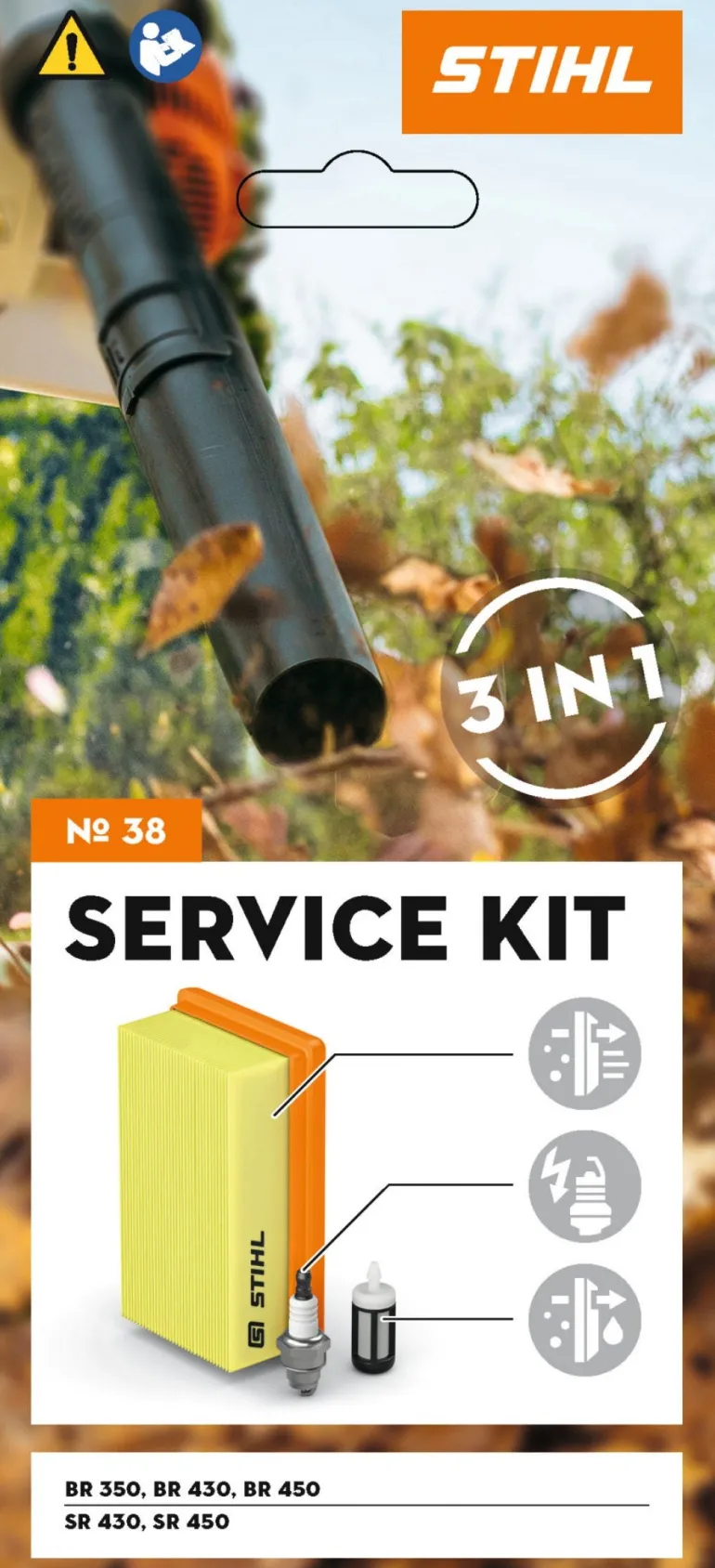 Service kit 38 pour BR 450, SR 430 et SR 450