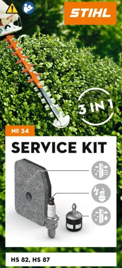 Service kit 34 pour taille-haies HS 82 et HS 87
