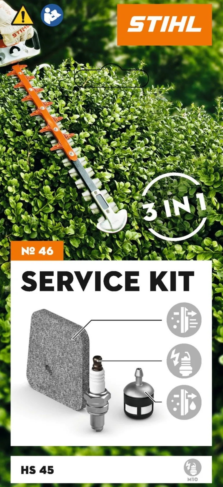 Service kit 46 pour taille-haies HS 45