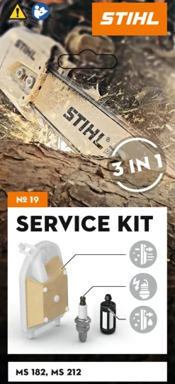 Service kit 19 pour tronçonneuse thermique MS 182 - MS 212