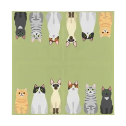 Serviettes en papier motif chats 33x33cm (x20)