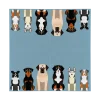 Serviettes en papier motif chiens 33x33cm (x20)