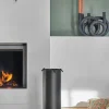 Serviteur Slend en acier noir