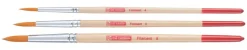 Set de 3 pinceaux ronds pour aquarelle - Polyester