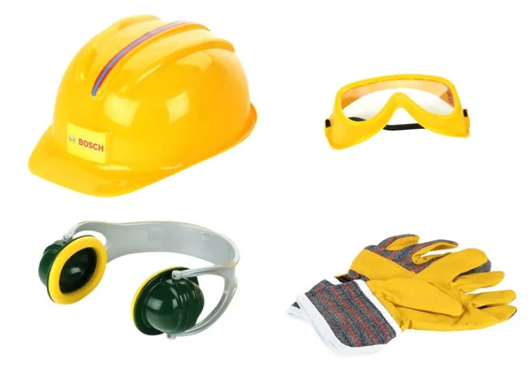 Set d'accessoires Bosch avec casque 4 pièces
