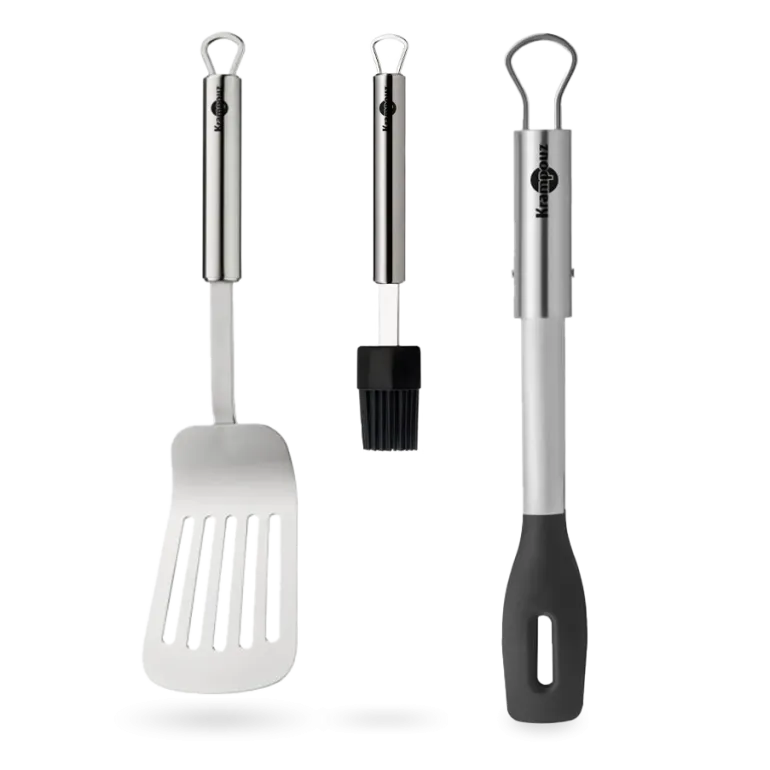 Set de 3 accessoires pour plancha KRAMPOUZ